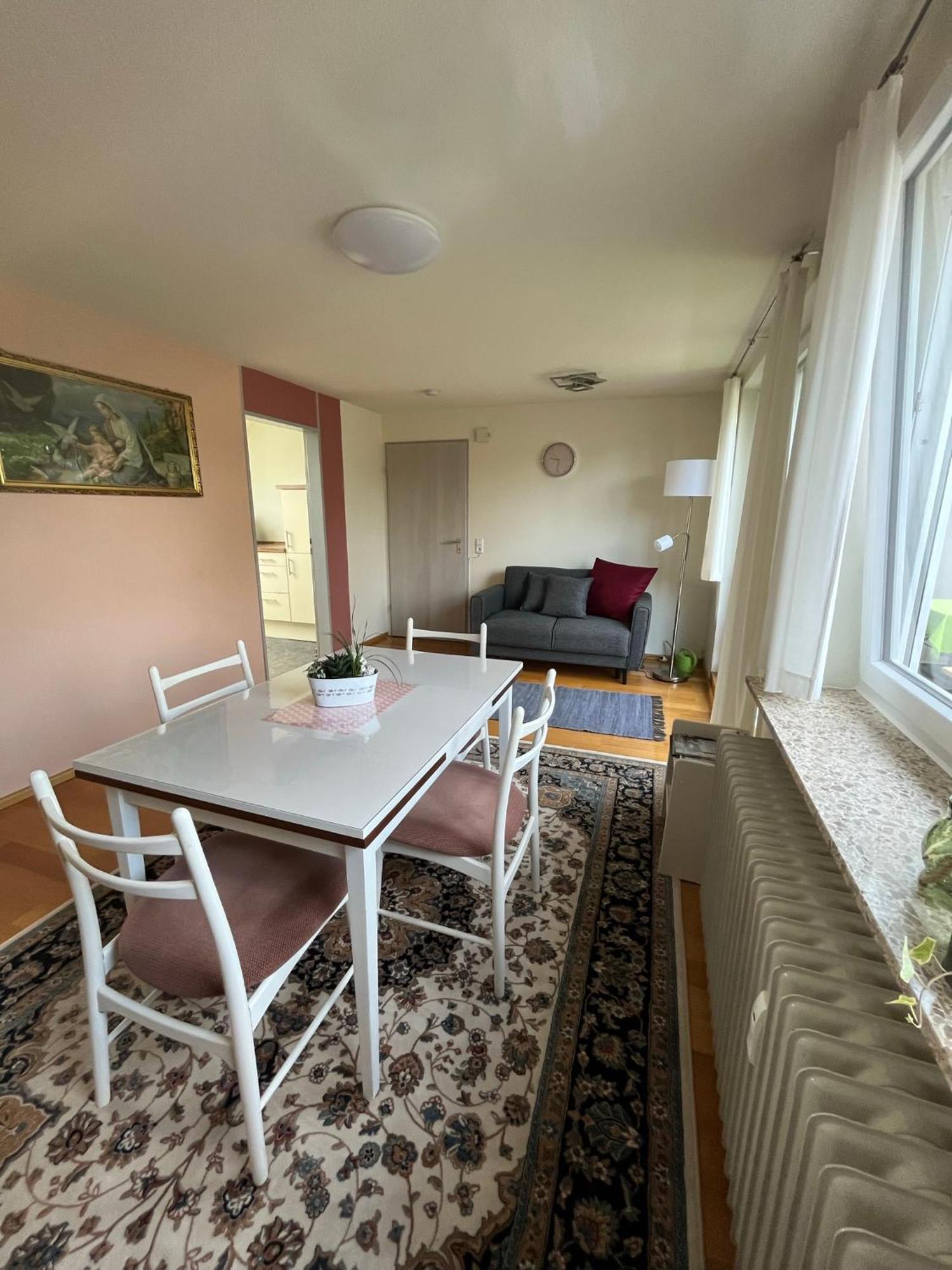 Schoene Wohnung, Bodenseenaehe Ravensbourg Extérieur photo
